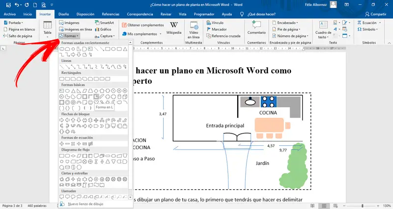 Making A Floor Plan In Word Viewfloor co