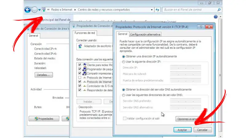 Comment Activer Dhcp Sur Mon Pc Windows 7 Pour Avoir Internet Via Ethernet Ou Wifi Guide étape 5422