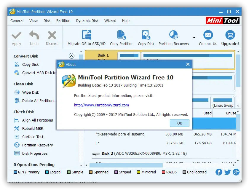 mini tools partition wizard