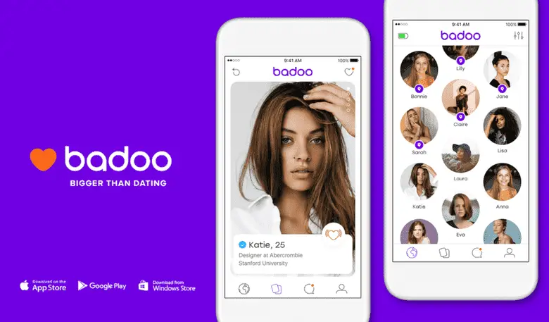 How do i delete badoo profile signed with app