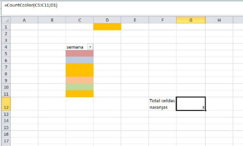 How To Easily Count Or Add Number Of Cells With Color In Excel Computer Mania